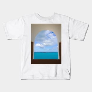 Arch to Paradise in Bermuda Kids T-Shirt